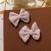 Malla de Perlas Fresca y Delicada Estilo Coreano Lazo DIY Ambiente de Hada Suave Cuerda para el Cabello Accesorios para el Cabello Materiales