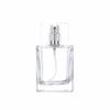 Frasco Quadrado Spot B013-50ml Rosca Vidro Transparente Perfume Spray Cosméticos Reembalados Pressão Frasco Vazio