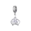 Colgante de Flor de Pensamiento Esmaltada con Microincrustaciones de Zirconia en Cobre Panjia 2025 Accesorios para Joyería DIY
