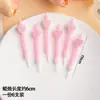 520 Decoración de pastel para el Día de San Valentín línea de amor perro corazón vela pareja confesión decoración de mesa de postres