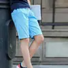 Shorts Plus Size Masculino Verão Cinco Pontos Calça de Cavalo Nova Casual Algodão Puro Esportiva Sete Pontos Calça de Praia