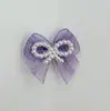 Lazo de Perla Artificial Accesorios para Ropa Juguete Decoración de Zapatos Materiales Hechos a Mano DIY Nudos Atados a Mano Calcetines Ropa Interior