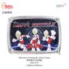 Moldura de Foto Retangular Ultraman Filme de Alumínio Desenho Animado Balão Infantil Decoração de Cena de Aniversário Barraca de Suprimentos Noite de Balões