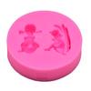 Molde de Silicone Bebê Anjo Molde de Bolo Asas de Anjo Molde para Decoração de Fondant Chocolate