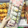 Presilha de Cabelo Fofa Luminous Mermaid Sanrio Nuvem Colorida Balão de Ar Quente Desenho Animado para Cabelo de Crianças Menina Clipe Lateral