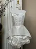 2026 Nuevo Estilo Elegante y Sexy Patchwork Floral Tridimensional Bloques de Color Vestido sin Tirantes de Cintura Alta Suministro Transfronterizo Aliexpress