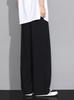 Pantalones Casuales para Hombre 2025 Nuevo Suelto Recto Deportivo Pantalones de Hombre Seda de Hielo Verano Delgado Perforado Pantalones Largos Estilo de Hombre