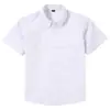 Camisa de Manga Corta para Uniforme Escolar Primario Uniforme Escolar Africano Personalización Ropa de Verano para Niños Camisa Blanca de Manga Corta para Uniforme Escolar Personalización