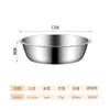 Tigela de Ração para Cachorro Grande Tigela para Animal de Estimação Grande com Forro Combinando Tigela para Gato Tigela de Sopa de Aço Inoxidável 18cm Tigela Grande para Cachorro Tigela para Cachorro