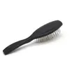 Pente de cabelo pente de peruca pente de peruca pente de agulha de aço pente de dentes largos pente de plástico para cabelo cacheado pente de plástico pente de placa grande