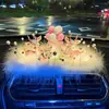 Adorno para Coche de Ciervo para Viaje Seguro Perfume para Coche Celebridad de Internet Incienso Suministros de Decoración Interior para Coche Nuevo Juego Completo Femenino