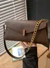 Bolso de Cadena Elegante y de Moda Estilo Baguette Nuevo Primavera 2026 Bolso de Hombro para Mujer de Gama Alta