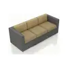 Juego de Sofá de Ratán para Sala de Estar, Balcón de Apartamento Pequeño, Silla de Ratán de Ocio, Mesa de Café para Patio Exterior, Muebles Impermeables para Exteriores