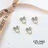 Joyería de Aleación para Uñas Nuevo Lazo Perla Accesorios Estilo Ins Popular Estilo Caliente Flor Decoración de Uñas Diamante