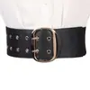 Cinturón Ancho de Cintura para Mujer Transfronterizo, Moda Retro Elástico Decorativo para Abrigo