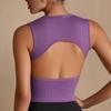 Chaleco de Yoga Lulu Gama Alta Fitness Chaleco de Yoga Sin Costuras Ropa Exterior Secado Rápido Chaleco Deportivo para Correr