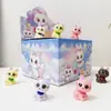 Cajas ciegas de figuritas lindas de dibujos animados de moda, adorables figuritas de resina tipo muñeco de peso, juguetes sorpresa en caja ciega para niños