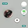 Fabricante Personalizado Acero Inoxidable Tortuga Superior Dormitorio y Baño Sin Taladro Semicircular Tope de Puerta Silencioso Engrosado Anticolisión Tope de Puerta