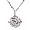 Venta Caliente Collar de Aromaterapia Palacio Antiguo Difusor de Aceite Esencial de Alta Calidad Perfume Colgante de Caja Pequeña Gota de Aceite Colgante de Flor