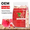 Té de Cinco Tesoros de Ginseng Transfronterizo, Té de Rosella, Lavanda, Manzanilla y Menta, Té de Ocho Tesoros de Ginseng, Té de Diez Tesoros No para Venta Nacional