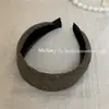Diadema Retro Estilo Chino Nuevo Floral Cepillado Borde Ancho Sensación de Alta Gama Para Usar Afuera Viajes Estilo Artístico Presionando el Cabello Diadema Accesorios para el Cabello para Mujeres