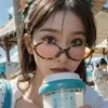 Óculos de Grau Redondos com Armação Tartaruga Estilo Japonês Harajuku para Mulheres, Emagrecimento e Iluminação, Adequado para o Dia a Dia, Versátil
