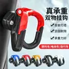 Gancho para bicicleta eléctrica para compras y almacenamiento, no requiere perforación, anticorrosión y a prueba de óxido, accesorio especial para bicicletas eléctricas