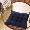 2016 Nueva Moda cojín cepillado cojín para silla tatami algodón perlado color sólido cojín para estudiante outlet de fábrica
