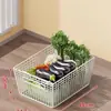 Estante de Almacenamiento Multifuncional para Cocina Carrito Pequeño de Pie Estante de Almacenamiento para Verduras Cebolla Jengibre Ajo Suministros Todo Incluido Estante Móvil para Verduras