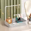 Organizador de Diademas de Escritorio, Gomas para el Cabello, Pinzas para el Cabello, Joyería, Caja de Almacenamiento para Pasadores, Cuerda para el Cabello, Soporte de Exhibición para Accesorios del Cabello, Estante de Exhibición para Cadenas de Perlas