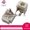 DC-009A soquete de alimentação com slot de cartão horizontal cabeça quadrada branca interface de alimentação soquete de alimentação para solda