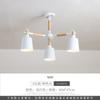 Lámpara de araña para sala de estar, comedor, dormitorio, hogar, LED, nórdica, creativa, estudio, macarrón, atmosférica, colgante.