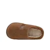 Nuevas pantuflas de felpa para interior de otoño e invierno, disponibles en estilos para parejas, con suelas engrosadas, cálidas y antideslizantes para uso en interiores
