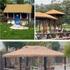 Telhado de Palha Telhado de Palha Plástico Beiral Telhado de Palha Artificial Falso Área Cênica Casa de Campo Pavilhão Decoração de Villa