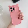 Funda de Teléfono Móvil Apple 17 para iPhone 16 Pro Max, Color Sólido, Orejas Estéreo, Nueva Ola, Funda Suave 14/15