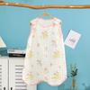 Saco de dormir de gasa de cuatro capas y seis capas para bebés, chaleco de gasa de algodón de bambú para niños, saco de dormir de gasa para bebés, venta al por mayor