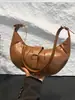 Bolso de axila de nicho de alta gama para mujer 2024 nuevo otoño e invierno bolso cruzado vintage de gran capacidad para ir al trabajo bolso croissant