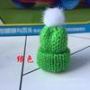 Ventas directas de fábrica sombrero de lana hecho a mano adornos pequeños combinación de moda materiales de decoración para sombrero pequeño diy anillo para el pelo pasador