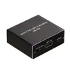 Divisor de Áudio HDMI 4K Alta Definição Saída de Áudio Analógico 3.5 Conversor de Fibra Óptica Spdif
