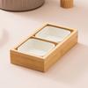 Bambu e madeira Creative Hot Pot Shop Tableware Dinner Plate for Hot Pot Vegetable Tray Jiugongge Plate Platter Set