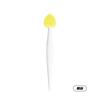 Cepillo Limpiador Nasal de Silicona de Doble Cara, Cepillo Masajeador, Cepillo para Puntos Negros y Acné en Alas Nasales, Cepillo Limpiador Facial Desmaquillante, Cepillo de Maquillaje Portátil