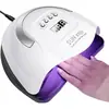 Lámpara Portátil para Uñas para Salones de Uñas, Lámpara UV de Secado de Uñas de Alta Potencia de 180W con Sensor Inteligente, Transfronterizo