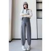 Pantalones Harem de Pierna Ancha de Maternidad Otoño e Invierno Estilo Trendy para Mamá Nuevo Estilo Pantalones Largos Petite Pantalones Zanahoria Pantalones Recortados