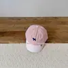 Gorra de Béisbol Ligera de Verano para Niños con Bordado de Dibujos Animados, Sombrero de Protección Solar para Niños y Niñas
