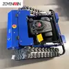 Cortacésped a gasolina de 9 caballos de fuerza controlado remotamente, modelo Longxin 224, certificado Euro 5, para exportación a los Países Bajos, con diseño de orugas para un corte de césped eficiente
