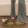 Tênis de Lona com Estrelas para Mulheres Verão 2026 Linho Fino Respirável Versátil Sapatos de Treinamento Alemães Leves Sola Macia Sapatos Casuais