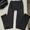 Leggings transparentes negros de nueve puntos transfronterizos, medias pantimedias transparentes de una pieza populares talla grande, medias de ilusión de pierna desnuda
