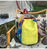 Mochila Esportiva de Montanhismo para Exterior, Mochila Escolar Esportiva Patchwork Dopamina em Cores Contrastantes, Mini Mochila de Viagem Repelente à Água Feminina