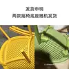 Silla mecedora de plástico estilo nórdico para balcón, para uso en casa, diseño simple y moderno, adecuada para adultos, popular mecedora calada