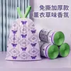 Sacos de lixo antibacterianos com aroma fresco de lavanda, fáceis de rasgar e convenientes de usar, adequados para casa, quarto e sala de estar, eliminam odores de forma eficaz e vêm com alça